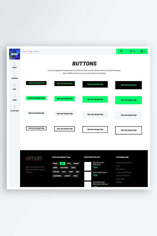 创意网页网站宣传首页模版设计-众图网