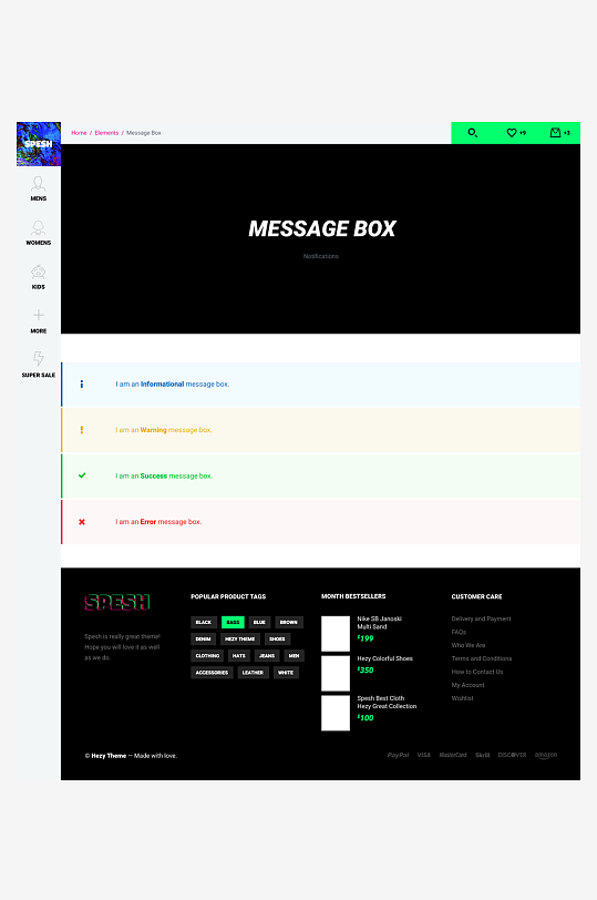 创意网页网站宣传首页模版设计-众图网