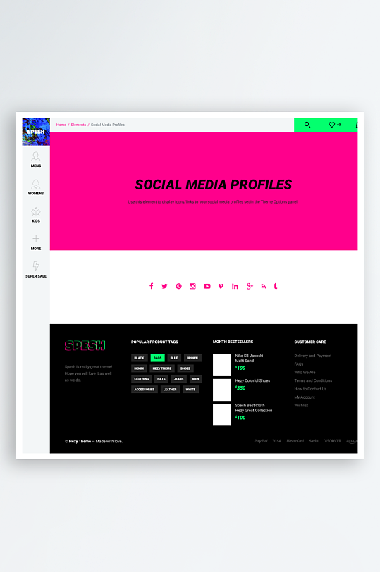 创意网页网站宣传首页模版设计-众图网
