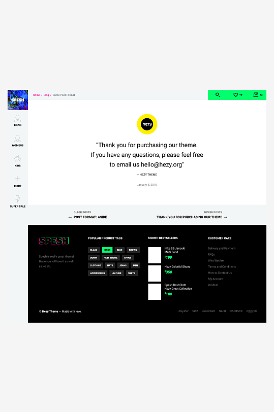 网页网站宣传首页模版设计-众图网