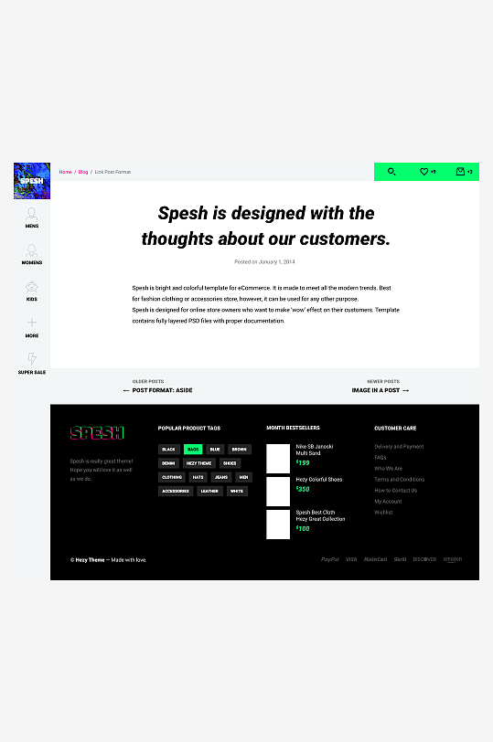 网页网站宣传首页模版设计-众图网