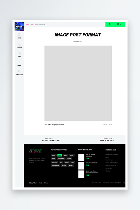网页网站宣传首页模版设计-众图网