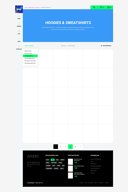 网页网站宣传首页模版设计-众图网