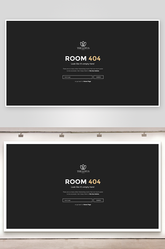 网页页面模版网站宣传首页模版-众图网