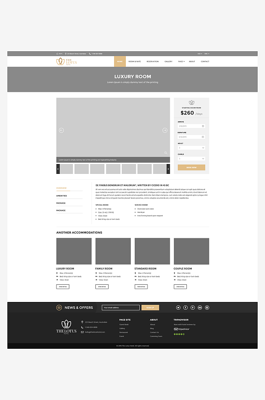 宣传网页页面模版网站宣传首页模版-众图网