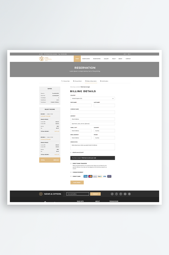 宣传网页页面模版网站宣传首页模版-众图网