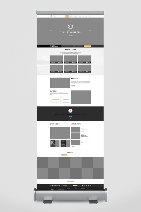 宣传网页页面模版网站宣传首页模版-众图网