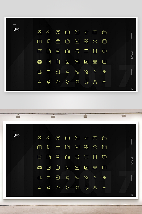 网页UI网站宣传模版设计-众图网
