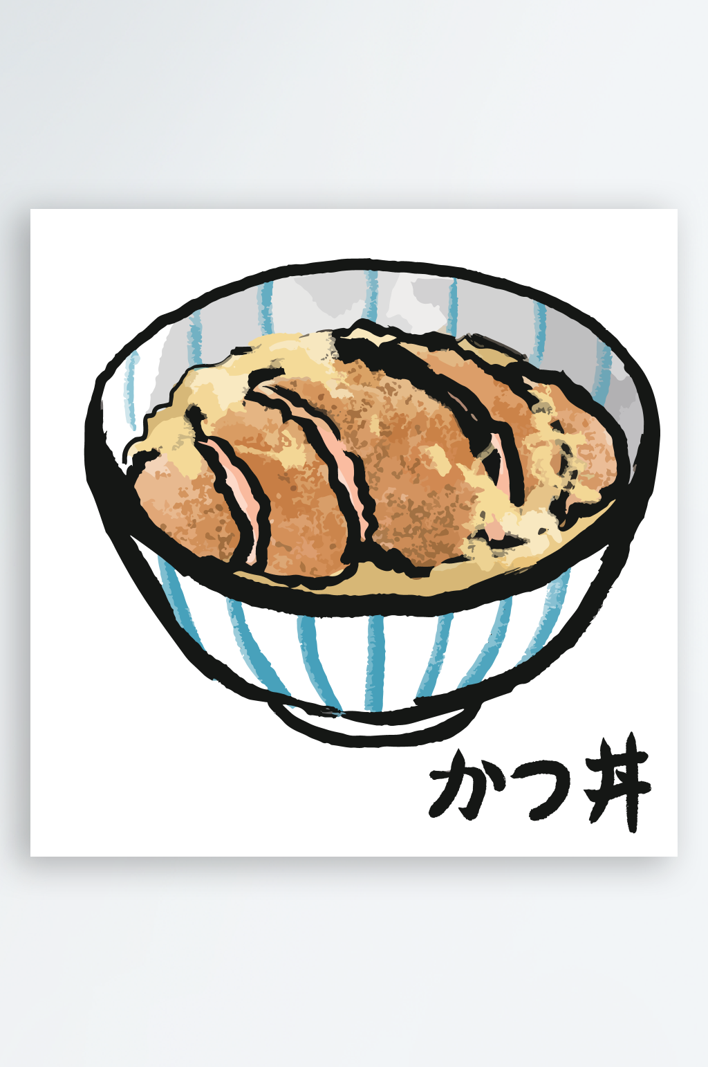 和风日式食物元素素材