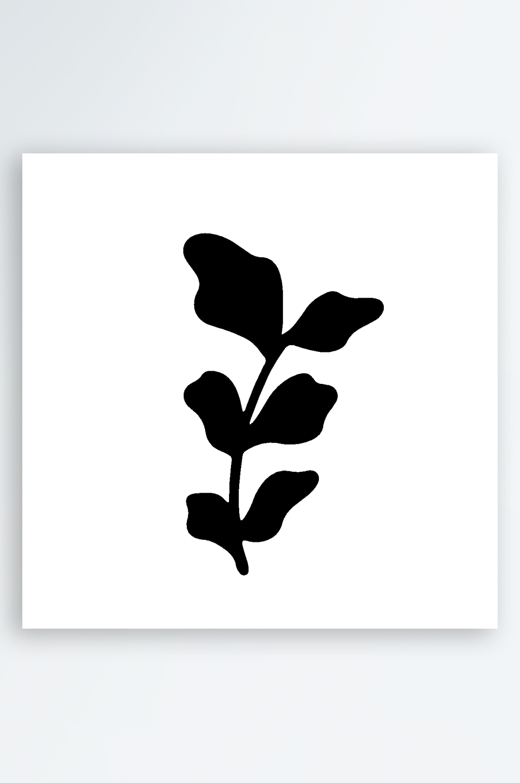 矢量黑白花纹潮流素材素材