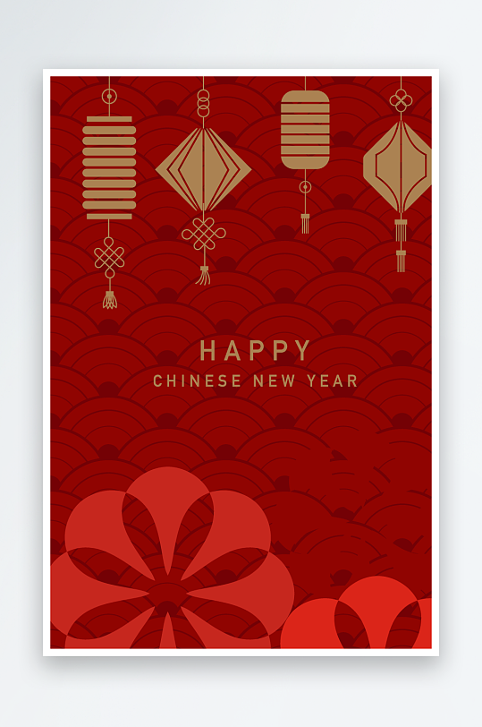 2025矢量蛇年海报素材-众图网