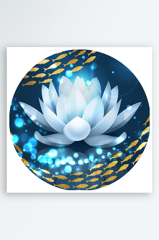 唯美花朵圆形挂画装饰画