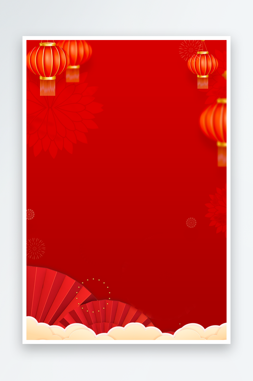 新年紅色喜慶春節(jié)元旦背景素材