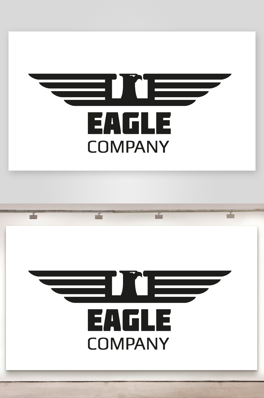 矢量鹰简约标志logo素材素材