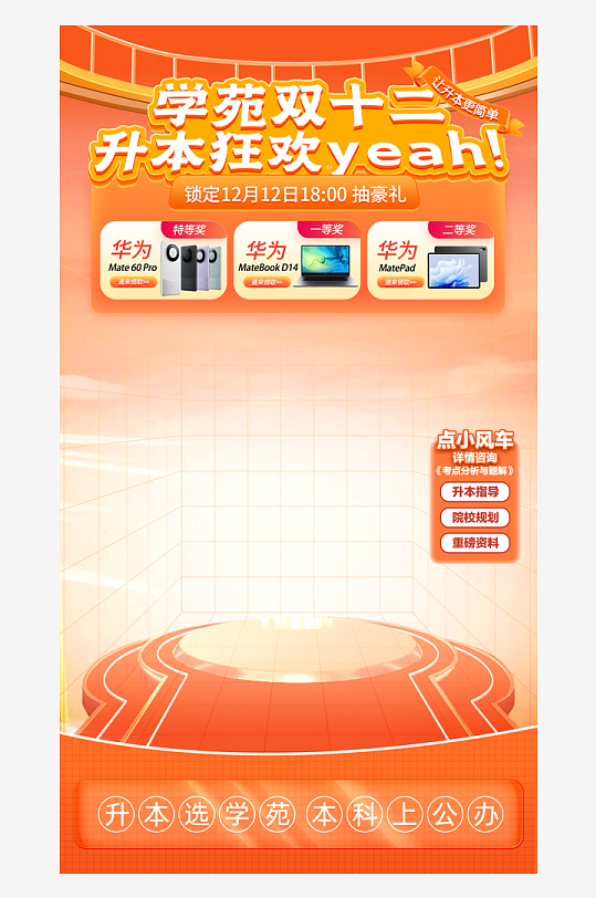 雙11雙12直播間貼片