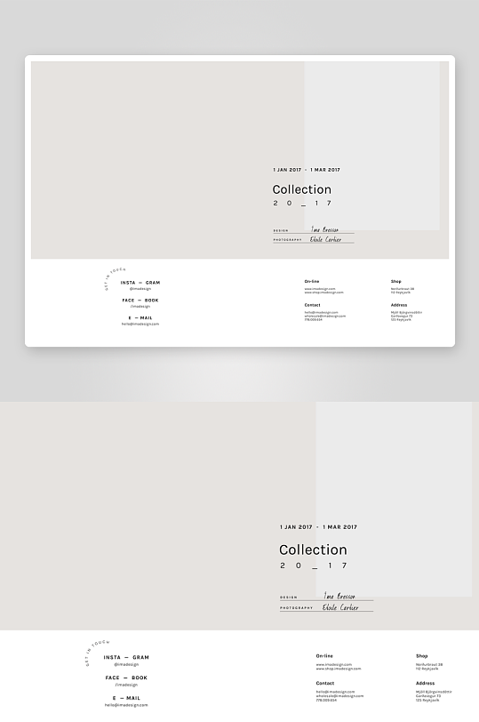 创意通用折页宣传页宣传单设计-众图网