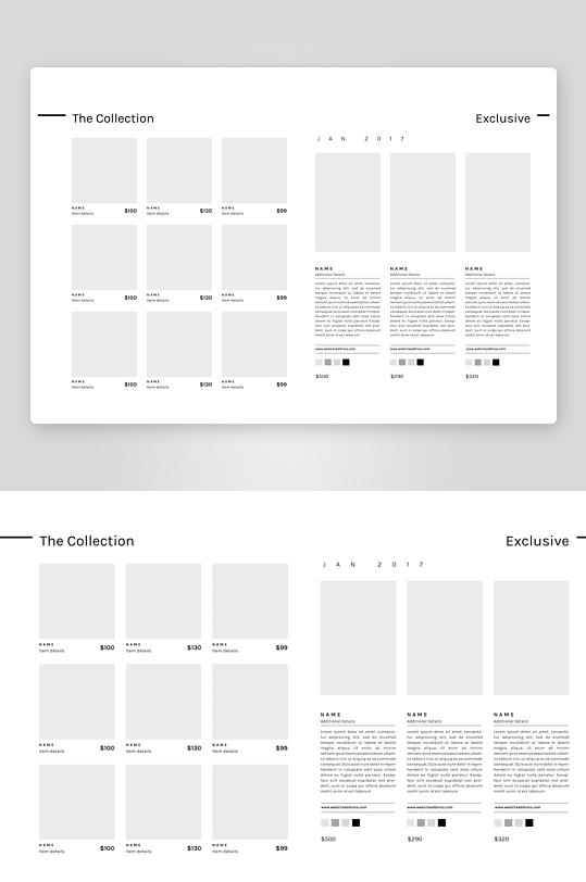 创意通用折页宣传页宣传单设计-众图网