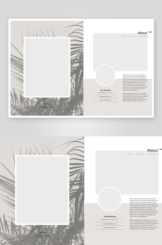 创意通用折页宣传页宣传单设计-众图网