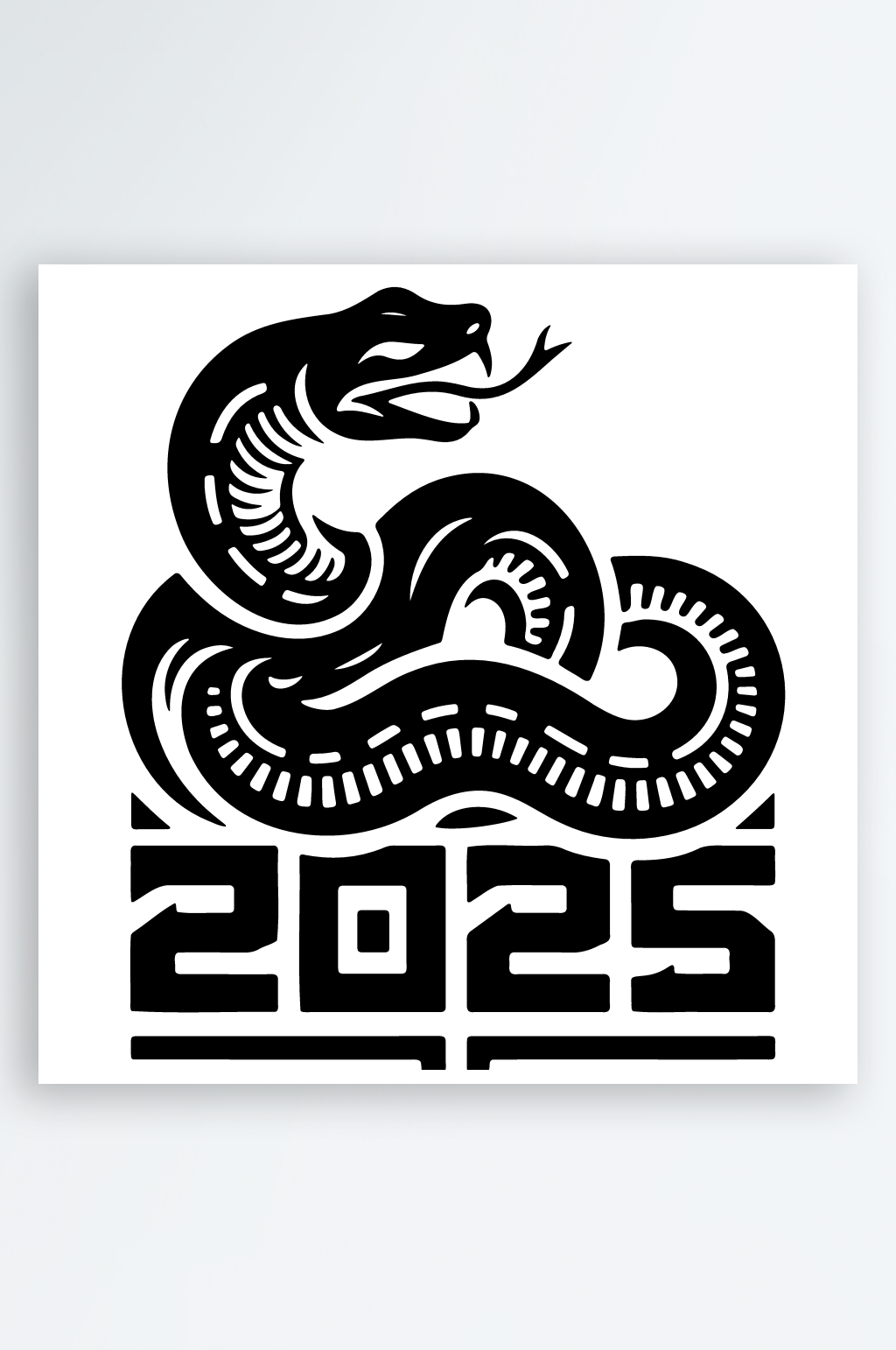 2025矢量蛇图标素材