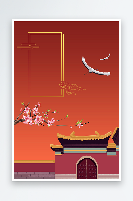 中國風(fēng)海報(bào)古風(fēng)海報(bào)背景素材