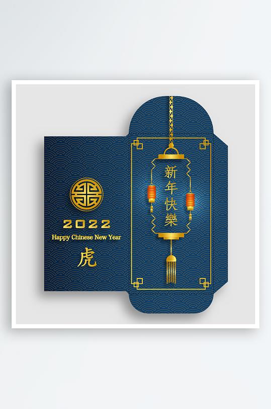 矢量卡通虎年产品包装