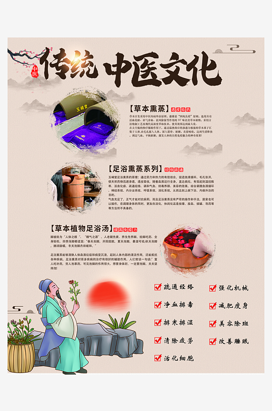最新原創(chuàng)中醫(yī)文化宣傳海報(bào)