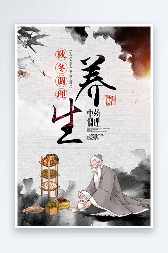 最新原創(chuàng)中醫(yī)文化宣傳海報(bào)