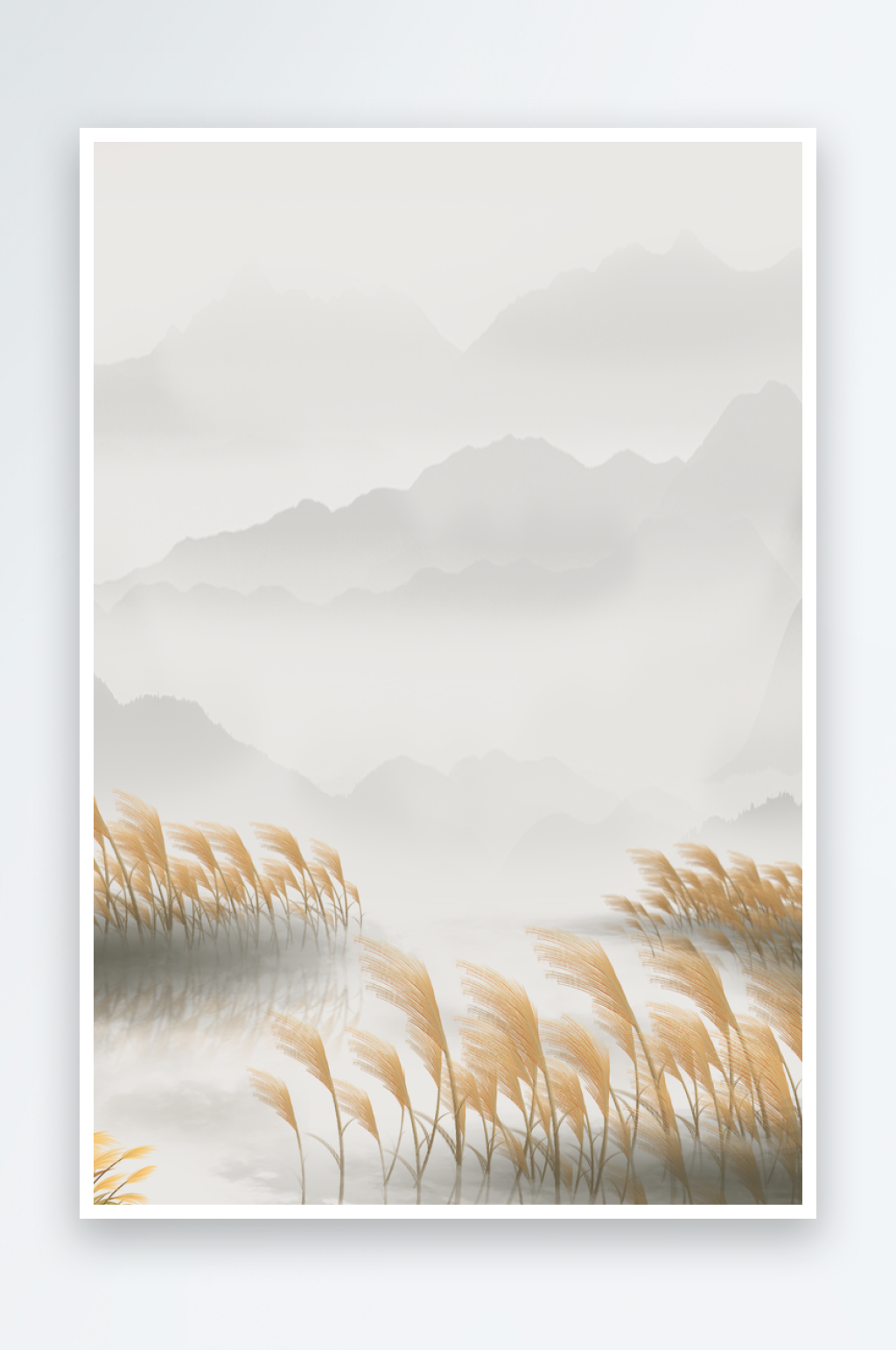 中国风二十四节气海报背景素材