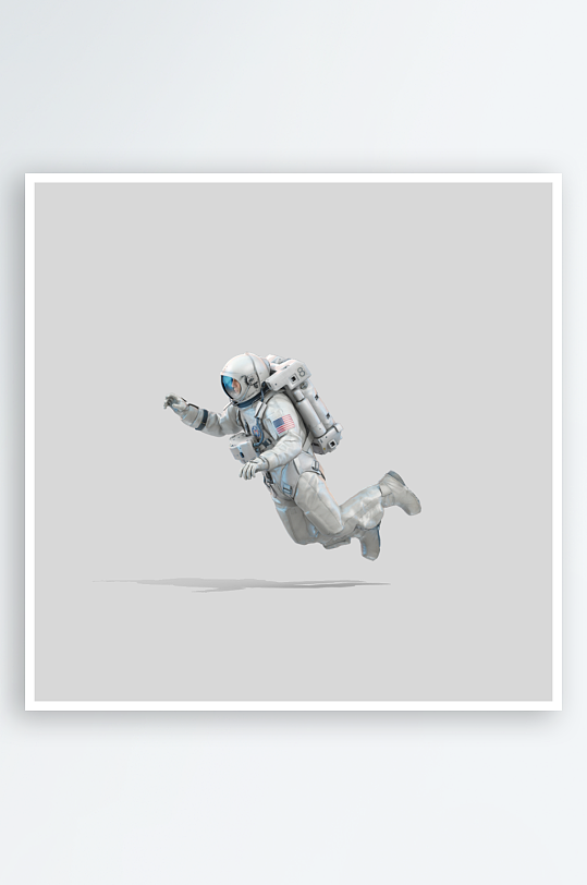 宇航员模型设计图-众图网