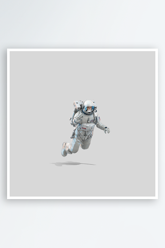 宇航员模型设计图-众图网