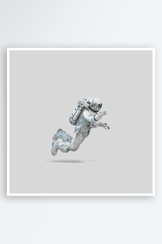 宇航员模型设计图-众图网