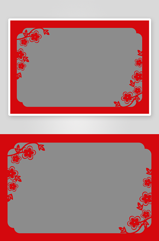 大气蛇年边框元素