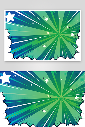 创意矢量漫画风背景设计素材下载-众图网