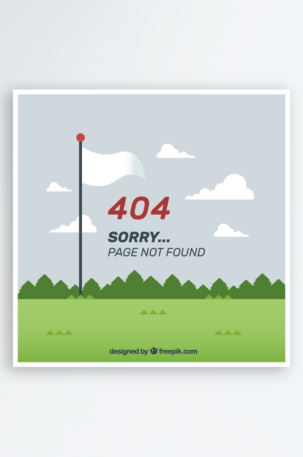 创意矢量404页面背景素材