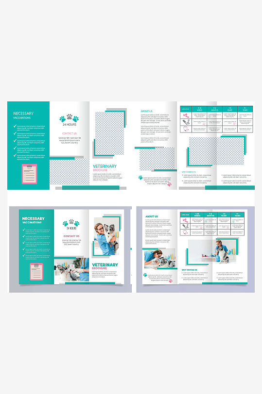 矢量商务册子模板-众图网