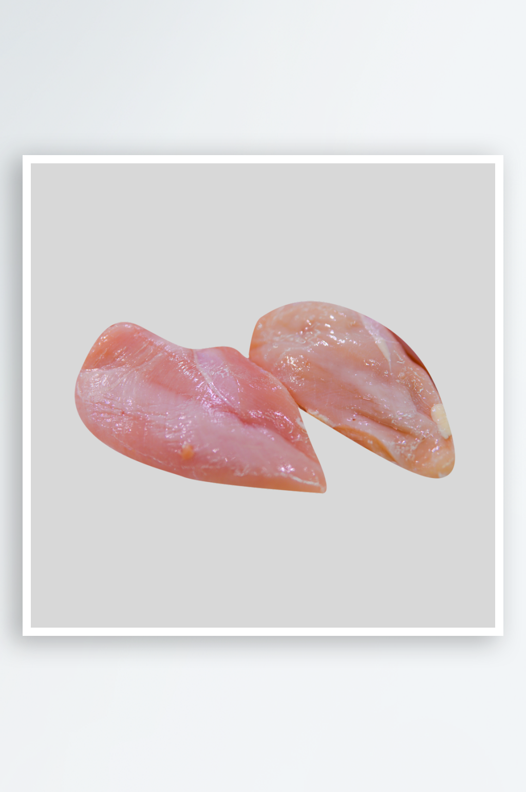 好吃的鸡胸肉透明元素素材