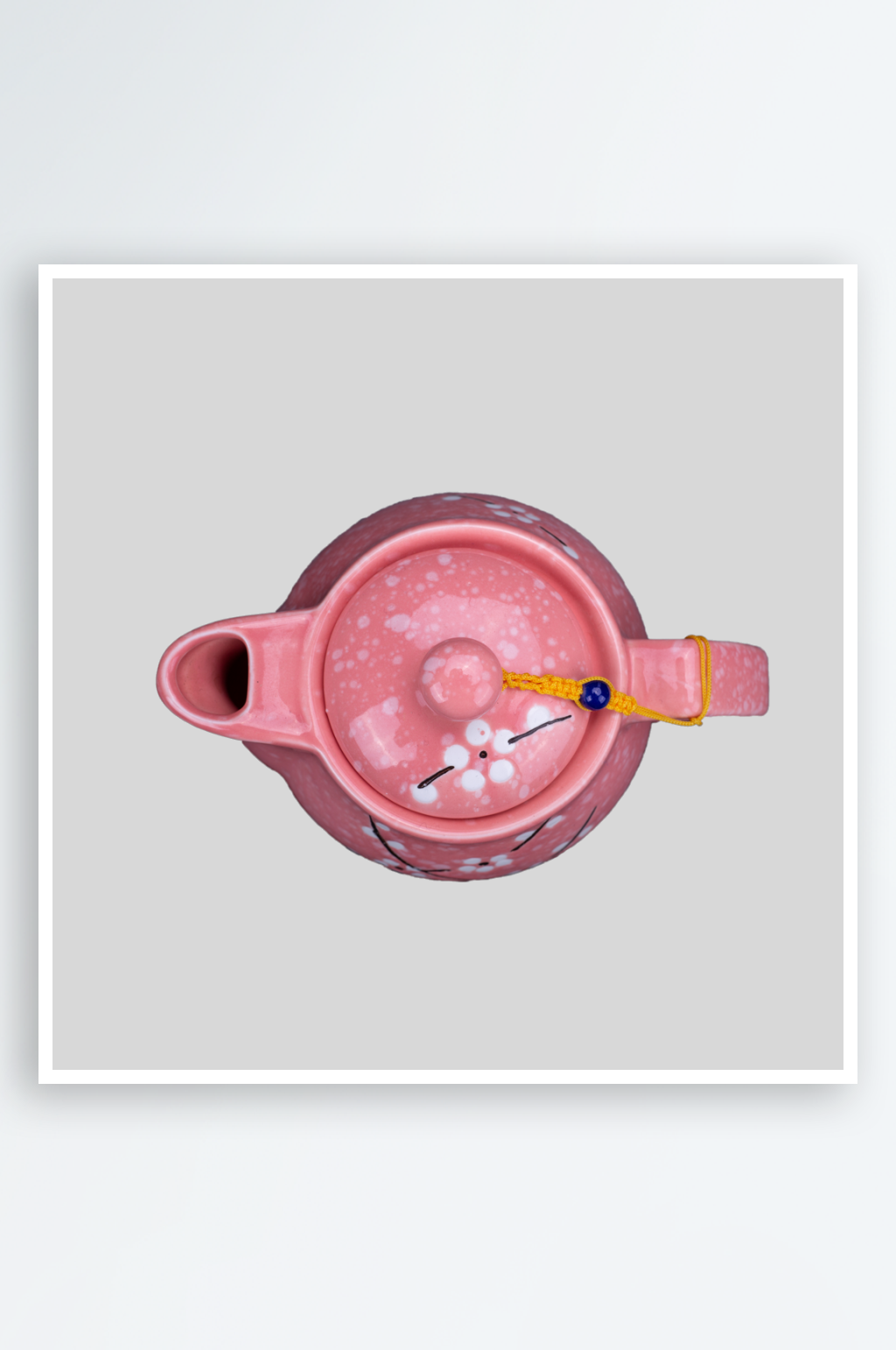 粉色茶壶元素素材素材