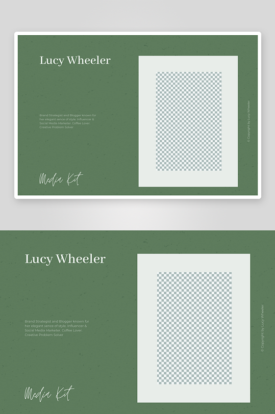 时尚简约多用途优雅品牌手册模版-众图网