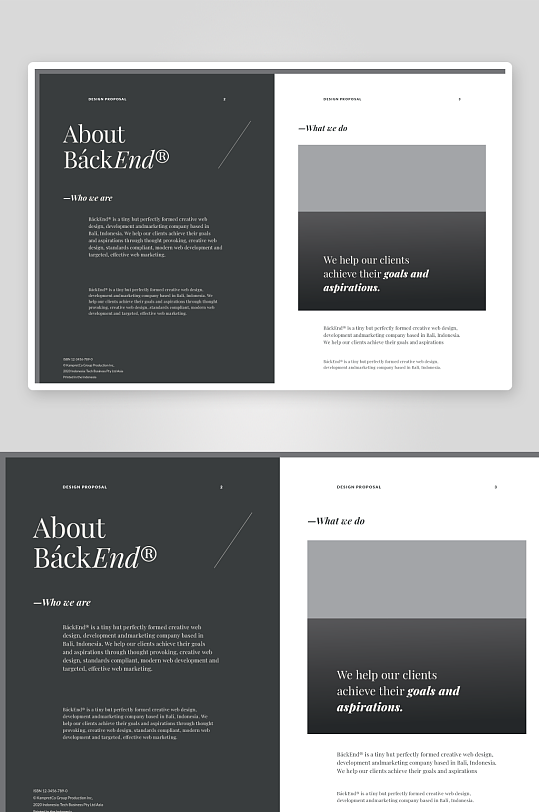 品牌手册画册宣传册模板-众图网