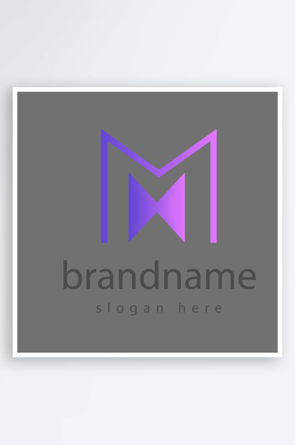 企业标识字母标识LOGO素材