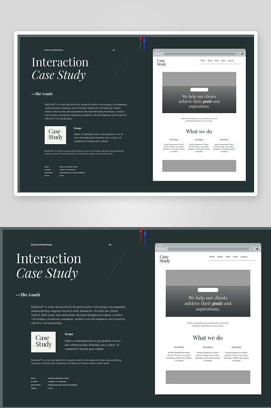 品牌手册画册宣传册模板-众图网