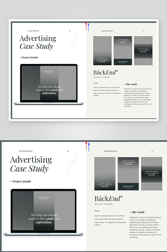 品牌手册画册宣传册模板-众图网