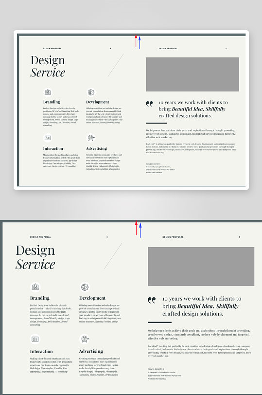 品牌手册画册宣传册模板-众图网