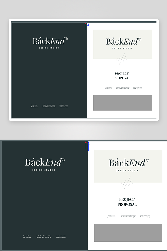 品牌手册画册宣传册模板-众图网