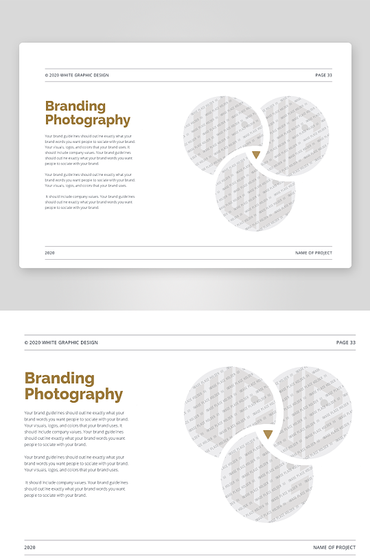 企业品牌指南手册画册模板-众图网