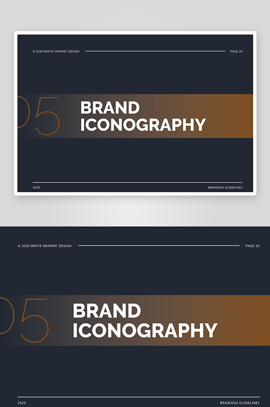企业品牌指南手册画册模板-众图网