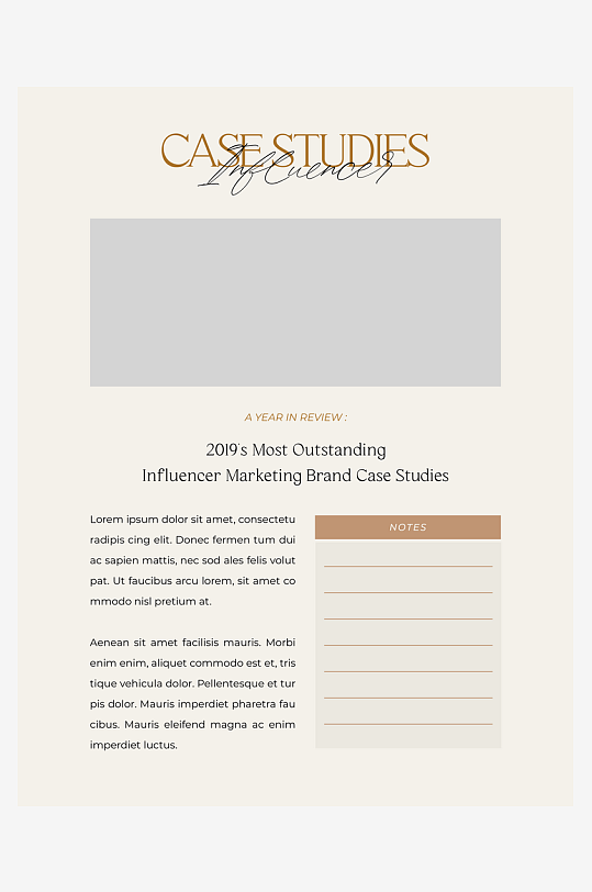 企业品牌简约画册PSD设计-众图网