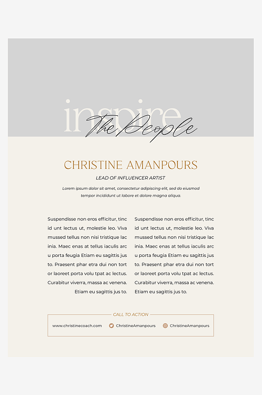 企业品牌简约画册PSD设计-众图网