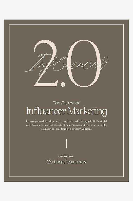 企业品牌简约画册PSD设计-众图网