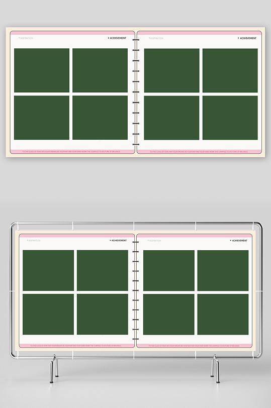 小学毕业画册模板素材-众图网
